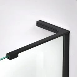 DreamLine 18 in. L-Bar Support Bracket (Right Wall Installation) for 10 mm (3/8 in.) Glass in Satin Black 5 DreamLine 18 in. L-Bar Support Bracket (Right Wall Installation) for 10 mm (3/8 in.) Glass in Satin Black -Bathroom Accessories Sales satin black dreamline bathtub accessories shdrac20024r09 40 1000