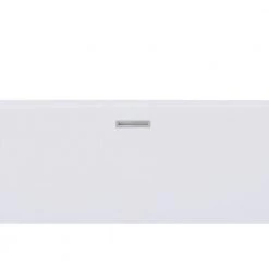 HYDRO SYSTEMS Linear Integral Waste and Overflow in Satin Chrome