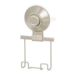 IDESIGN Everett Push Lock Suction Razor Holder in Satin