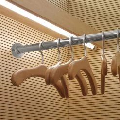 Design House 2.25 in. Mounting Bracket Shower Curtain Rod in Satin Nickel (10-Pack) -Bathroom Accessories Sales satin nickel design house bathtub accessories 559179 sn 1d 1000