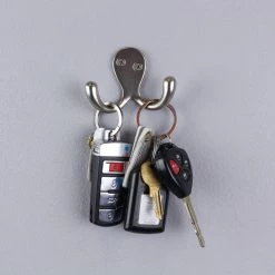 Everbilt Satin Nickel Double Robe Hook -Bathroom Accessories Sales satin nickel everbilt hooks 15098 fa 1000