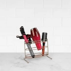 Spectrum MyBella 10.5 in. W Styling Station in Satin Nickel Powder Coat 21 Spectrum MyBella 10.5 in. W Styling Station in Satin Nickel Powder Coat -Bathroom Accessories Sales satin nickel spectrum hair tool organizers 25077 31 1000