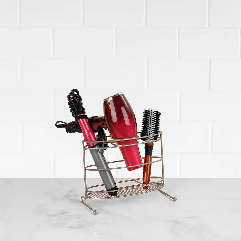 Spectrum MyBella 10.5 in. W Styling Station in Satin Nickel Powder Coat 11 Spectrum MyBella 10.5 in. W Styling Station in Satin Nickel Powder Coat - Image 11