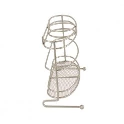 Spectrum MyBella 10.5 in. W Styling Station in Satin Nickel Powder Coat 13 Spectrum MyBella 10.5 in. W Styling Station in Satin Nickel Powder Coat -Bathroom Accessories Sales satin nickel spectrum hair tool organizers 25077 40 1000