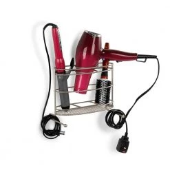 Spectrum MyBella 10.5 in. W Styling Station in Satin Nickel Powder Coat