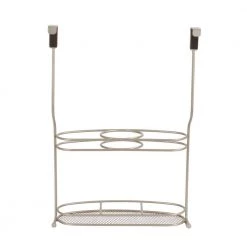 Spectrum MyBella 10.625 in. W x 4.625 in. D x 14.875 in. H Over the Cabinet Styling Station in Satin Nickel Powder Coat 12 Spectrum MyBella 10.625 in. W x 4.625 in. D x 14.875 in. H Over the Cabinet Styling Station in Satin Nickel Powder Coat -Bathroom Accessories Sales satin nickel spectrum hair tool organizers 95977 66 1000