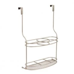 Spectrum MyBella 10.625 in. W x 4.625 in. D x 14.875 in. H Over the Cabinet Styling Station in Satin Nickel Powder Coat 13 Spectrum MyBella 10.625 in. W x 4.625 in. D x 14.875 in. H Over the Cabinet Styling Station in Satin Nickel Powder Coat -Bathroom Accessories Sales satin nickel spectrum hair tool organizers 95977 77 1000