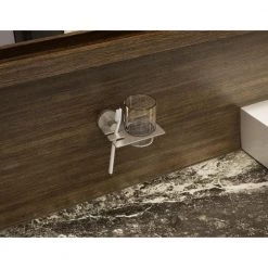 Symmons Dia Toothbrush Holder with Tumbler in Satin Nickel -Bathroom Accessories Sales satin nickel symmons toothbrush holders 353th stn 4f 1000