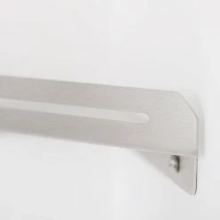 SEACHROME 14 in. x 8 in. Corner Shower Shelf in a Satin -Bathroom Accessories Sales satin seachrome bathtub accessories 700 7006 ss fa 1000