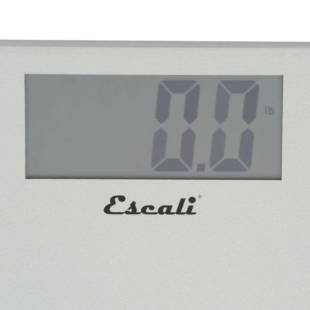 Escali Digital Platform Bathroom Scale in Silver 3 Escali Digital Platform Bathroom Scale in Silver - Image 3