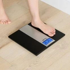 Escali Digital Ultra Slim Bathroom Scale -Bathroom Accessories Sales silver escali bathroom scales us180b 1f 1000