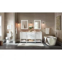 Pfister Venturi 24 in. Towel Bar in Spot Defense Brushed Nickel -Bathroom Accessories Sales spot defense brushed nickel pfister towel bars btb vnc2gs 66 1000