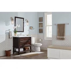 Pfister Venturi 24 in. Towel Bar in Spot Defense Brushed Nickel -Bathroom Accessories Sales spot defense brushed nickel pfister towel bars btb vnc2gs 76 1000