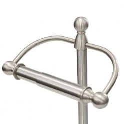 MOEN Sage Freestanding Toilet Paper Holder in Spot Resist Brushed Nickel -Bathroom Accessories Sales spot resist brushed nickel moen toilet paper holders dn6850bn 1d 1000