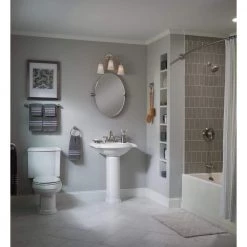 MOEN Banbury 18 in. Towel Bar in Spot Resist Brushed Nickel 8 MOEN Banbury 18 in. Towel Bar in Spot Resist Brushed Nickel -Bathroom Accessories Sales spot resist brushed nickel moen towel bars y2618bn 44 1000