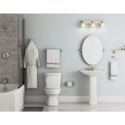 MOEN Banbury 18 in. Towel Bar in Spot Resist Brushed Nickel 9 MOEN Banbury 18 in. Towel Bar in Spot Resist Brushed Nickel -Bathroom Accessories Sales spot resist brushed nickel moen towel bars y2618bn 76 1000