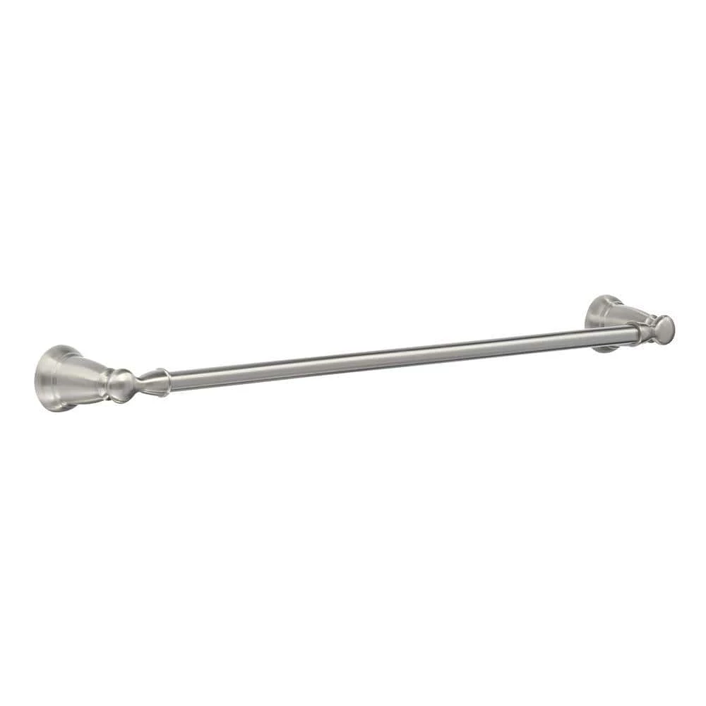 MOEN Banbury 24 in. Towel Bar in Spot Resist Brushed Nickel 1 MOEN Banbury 24 in. Towel Bar in Spot Resist Brushed Nickel