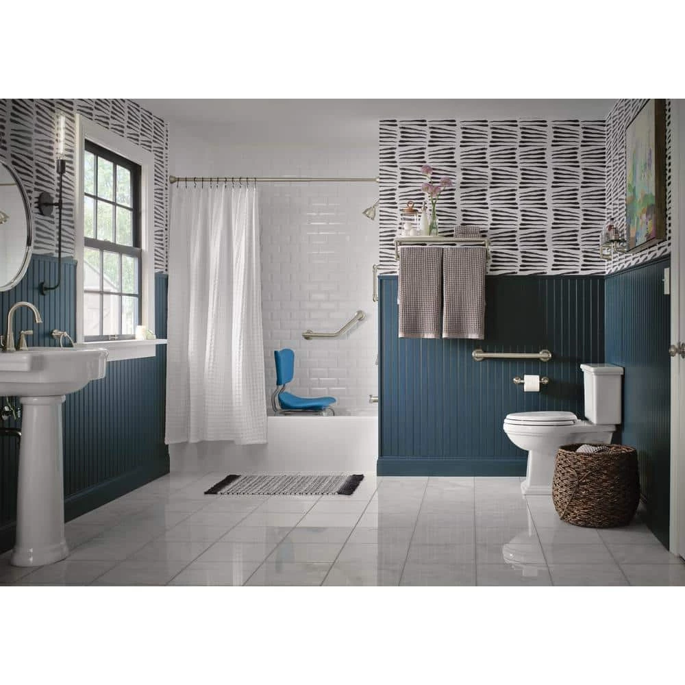 MOEN Banbury Towel Ring in Spot Resist Brushed Nickel 4 MOEN Banbury Towel Ring in Spot Resist Brushed Nickel - Image 4