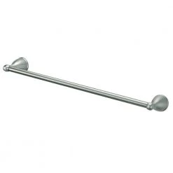 Glacier Bay Builders 18 in. Spot Free Towel Bar in Brushed Nickel