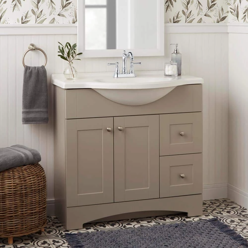 Glacier Bay Builders Spot Free Towel Ring in Brushed Nickel 8 Glacier Bay Builders Spot Free Towel Ring in Brushed Nickel - Image 8