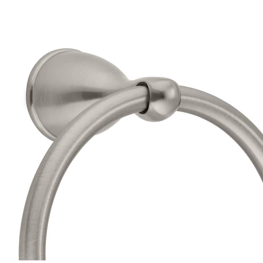 Glacier Bay Builders Spot Free Towel Ring in Brushed Nickel 6 Glacier Bay Builders Spot Free Towel Ring in Brushed Nickel - Image 6