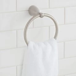 Glacier Bay Builders Spot Free Towel Ring in Brushed Nickel 11 Glacier Bay Builders Spot Free Towel Ring in Brushed Nickel -Bathroom Accessories Sales spot resistant brushed nickel glacier bay towel rings bth 086 101 a0 1000
