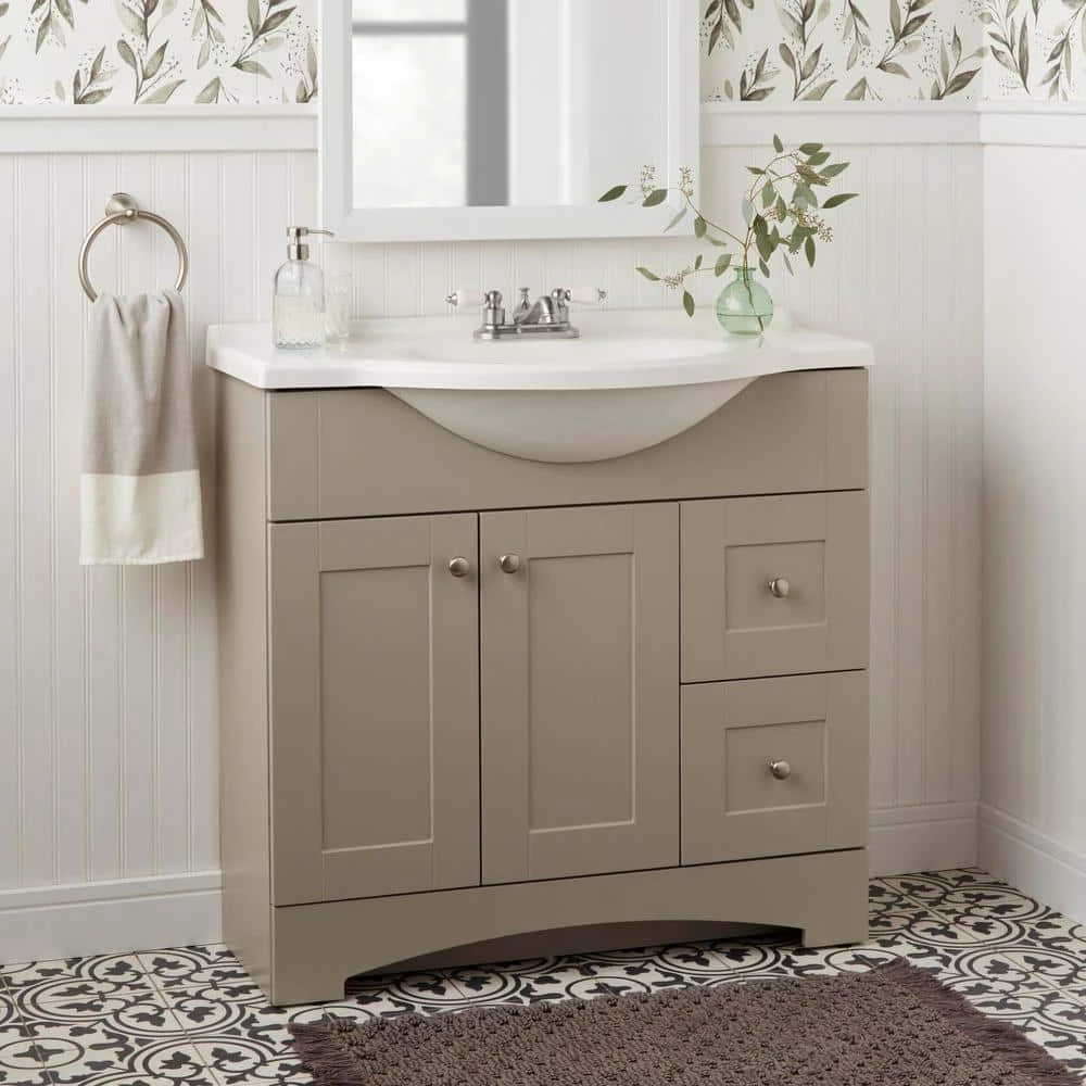 Glacier Bay Builders Spot Free Towel Ring in Brushed Nickel 7 Glacier Bay Builders Spot Free Towel Ring in Brushed Nickel - Image 7