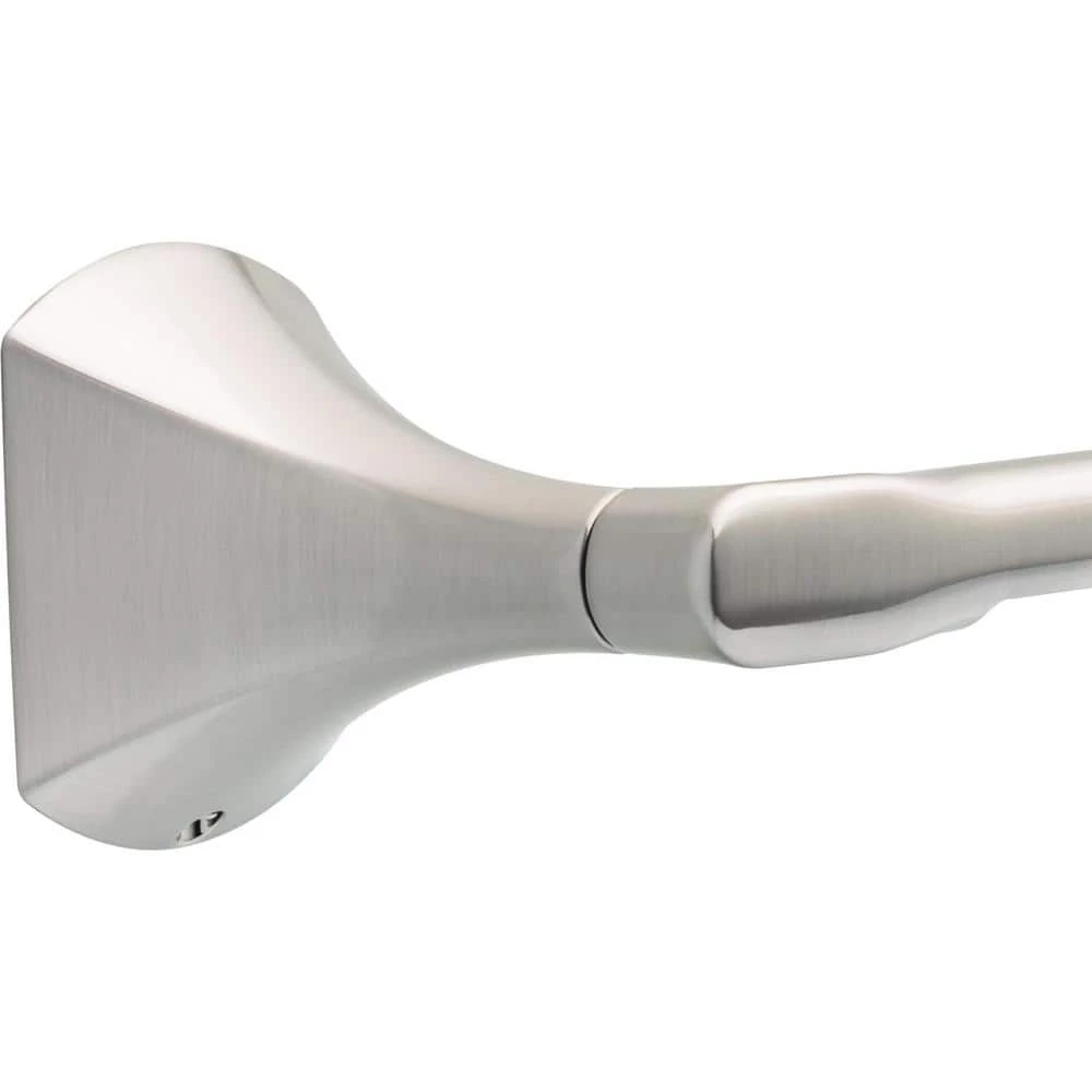 Delta Pierce Double Post Pivot Arm Toilet Paper Holder in SpotShield Brushed Nickel 6 Delta Pierce Double Post Pivot Arm Toilet Paper Holder in SpotShield Brushed Nickel - Image 6