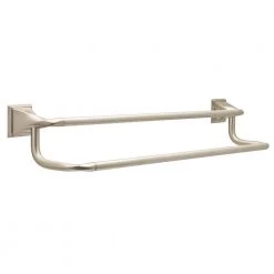 Delta Everly 24 in. Double Towel Bar in SpotShield Brushed Nickel