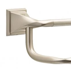 Delta Everly 24 in. Double Towel Bar in SpotShield Brushed Nickel -Bathroom Accessories Sales spotshield brushed nickel delta towel bars eve25 dn c3 1000