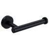 Ruiling Wall Mounted Single Arm Toilet Paper Holder in Stainless Steel Matte Black