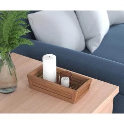 AquaTeak The Original Moa Teak Bathroom Guest Towel and Amenities Tray -Bathroom Accessories Sales teak oil bathroom trays 316 1f 1000