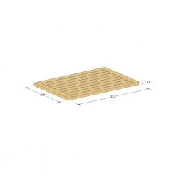 AquaTeak The Original Spa Teak Bath and Shower Mat -Bathroom Accessories Sales teak oil bathtub accessories 302 4f 1000