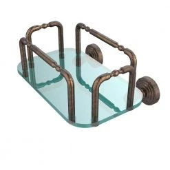 Allied Brass Waverly Place Wall Mounted Guest Towel Holder in Venetian Bronze