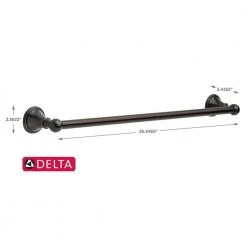 Delta Crestfield 24 in. Towel Bar in Venetian Bronze 15 Delta Crestfield 24 in. Towel Bar in Venetian Bronze -Bathroom Accessories Sales venetian bronze delta towel bars 138032 4f 1000