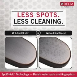 Delta Portwood 24 in. Towel Bar in Venetian Bronze -Bathroom Accessories Sales venetian bronze delta towel bars pwd24 vbr c3 1000