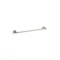 KOHLER Capilano 24 in. Towel Bar in Vibrant Brushed Nickel