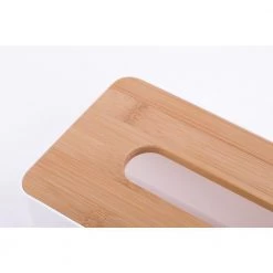 Basicwise Bamboo Removable Top Lid Rectangular Tissue Box 10 Basicwise Bamboo Removable Top Lid Rectangular Tissue Box -Bathroom Accessories Sales white basicwise tissue box covers qi003486 44 1000