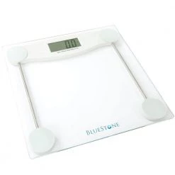Bluestone Digital LCD Display Glass Bathroom Scale