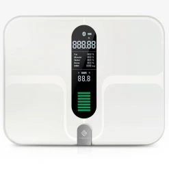 Etekcity Ultrawide Smart Fitness Scale in White with Resistance Bands 11 Etekcity Ultrawide Smart Fitness Scale in White with Resistance Bands -Bathroom Accessories Sales white etekcity bathroom scales shhmbfecsus0020 66 1000