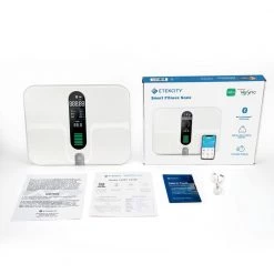 Etekcity White Ultrawide Smart Fitness Scale 13 Etekcity White Ultrawide Smart Fitness Scale -Bathroom Accessories Sales white etekcity bathroom scales shhmbfecsus0036 44 1000