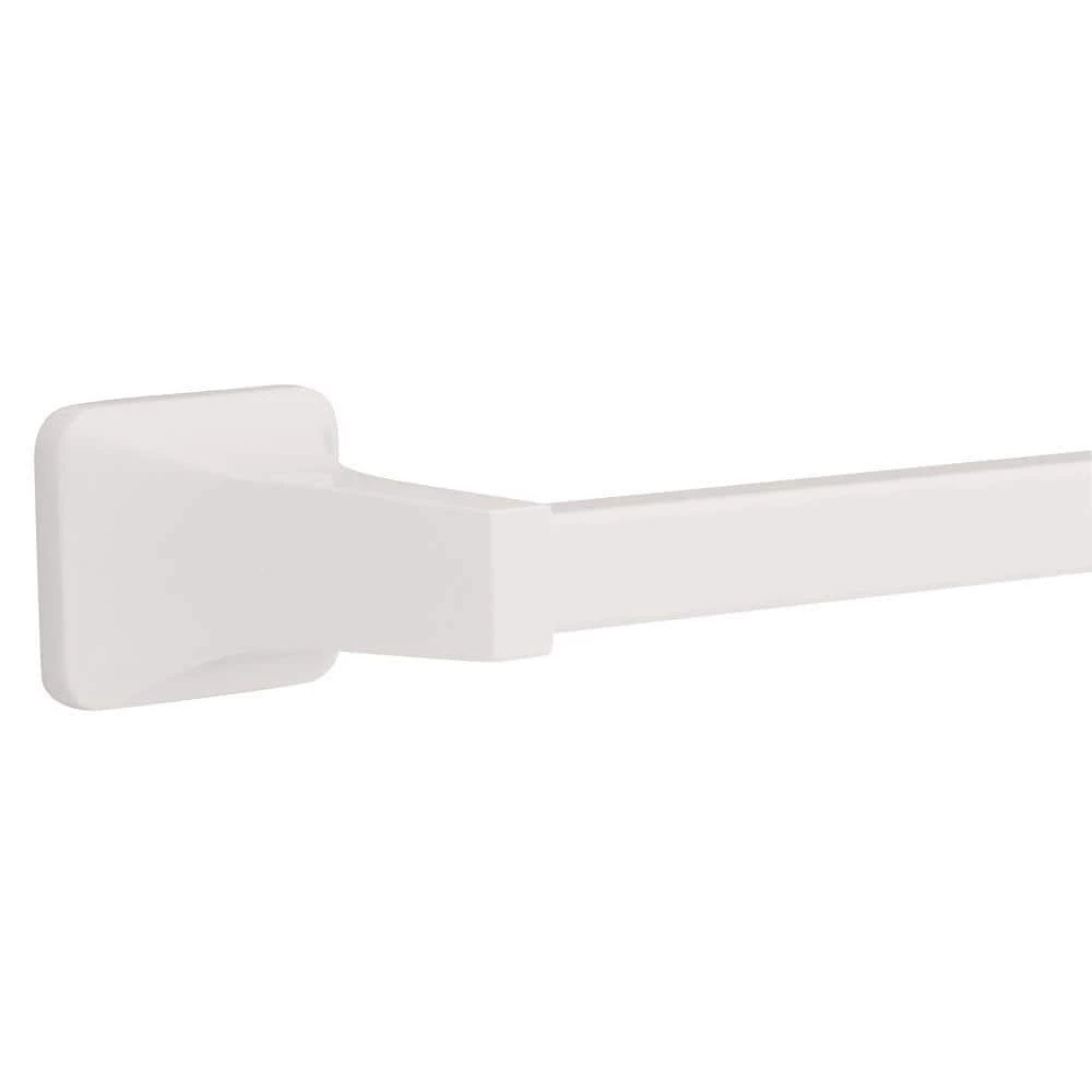 Franklin Brass Futura 24 in. Towel Bar in White 3 Franklin Brass Futura 24 in. Towel Bar in White - Image 3