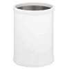 Kraftware Bartenders Choice Fun Colors White 8 Qt. Round Waste Basket