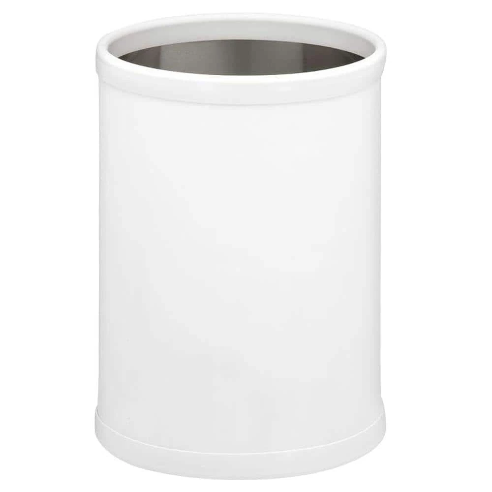 Kraftware Bartenders Choice Fun Colors White 8 Qt. Round Waste Basket 1 Kraftware Bartenders Choice Fun Colors White 8 Qt. Round Waste Basket