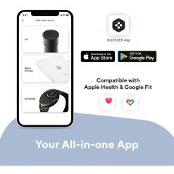 NOERDEN White Smart Scale with Bluetooth Detailed Body Composition Analysis 14 NOERDEN White Smart Scale with Bluetooth Detailed Body Composition Analysis -Bathroom Accessories Sales white noerden bathroom scales pns 0002 1f 1000