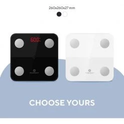 NOERDEN White Smart Scale with Bluetooth Detailed Body Composition Analysis 12 NOERDEN White Smart Scale with Bluetooth Detailed Body Composition Analysis -Bathroom Accessories Sales white noerden bathroom scales pns 0002 c3 1000