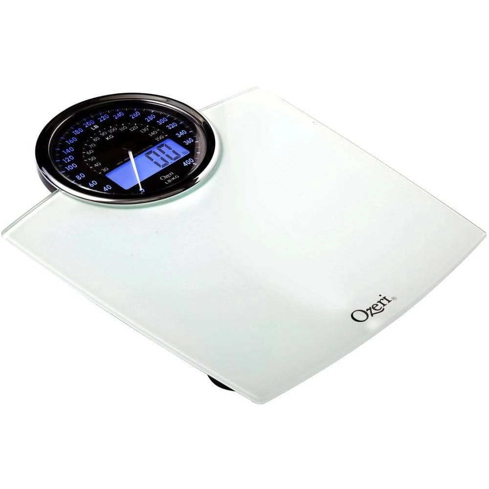 Ozeri Rev 400 lbs. Digital Bathroom Scale with Electro-Mechanical Weight Dial and 50 g Sensor Technology 6 Ozeri Rev 400 lbs. Digital Bathroom Scale with Electro-Mechanical Weight Dial and 50 g Sensor Technology - Image 6