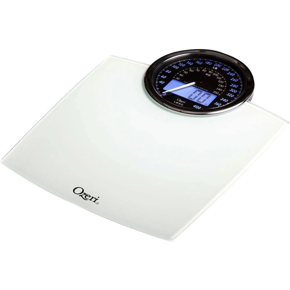 Ozeri Rev 400 lbs. Digital Bathroom Scale with Electro-Mechanical Weight Dial and 50 g Sensor Technology 7 Ozeri Rev 400 lbs. Digital Bathroom Scale with Electro-Mechanical Weight Dial and 50 g Sensor Technology - Image 7