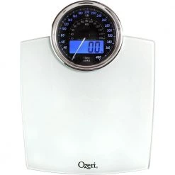 Ozeri Rev 400 lbs. Digital Bathroom Scale with Electro-Mechanical Weight Dial and 50 g Sensor Technology 12 Ozeri Rev 400 lbs. Digital Bathroom Scale with Electro-Mechanical Weight Dial and 50 g Sensor Technology -Bathroom Accessories Sales white ozeri bathroom scales zb19 w c3 1000