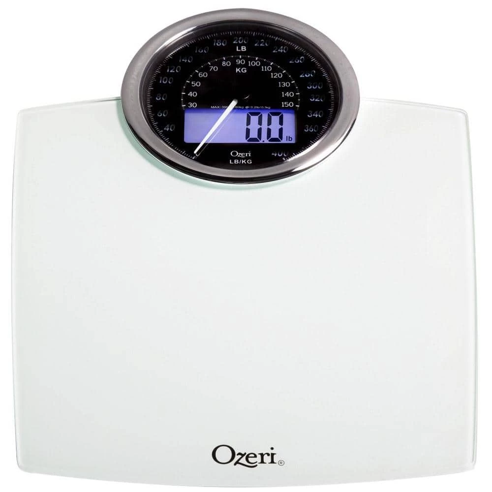 Ozeri Rev 400 lbs. Digital Bathroom Scale with Electro-Mechanical Weight Dial and 50 g Sensor Technology 8 Ozeri Rev 400 lbs. Digital Bathroom Scale with Electro-Mechanical Weight Dial and 50 g Sensor Technology - Image 8